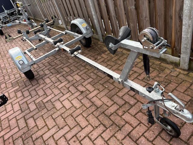 Diversen gebruikte trailers in diverse maten Prijzen, Watersport en Boten, Boottrailers, Gebruikt, Overige typen