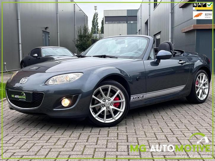 Mazda MX-5 1.8 TS+| Roadster Coupe | NC FL | Leder | Stoelve, Auto's, Mazda, Bedrijf, Te koop, MX-5, ABS, Airbags, Airconditioning