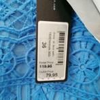 Expresso nieuwe lavendel blauw paarse broderie jurk S 37724, ., Nieuw, Ophalen of Verzenden, Maat 36 (S)