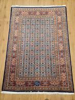 Vintage handgeknoopt perzisch tapijt moud 153x108, Info@SlatsAntiek.nl, 100 tot 150 cm, Perzisch, Ophalen of Verzenden