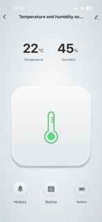 Zigbee Temperatuur- en Vochtigheidssensor, Ophalen, Nieuw, Weerstation