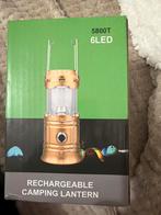 Camping Lamp - Solar Lamp - 6 LED - Oplaadbaar, Caravans en Kamperen, Ophalen of Verzenden, Nieuw