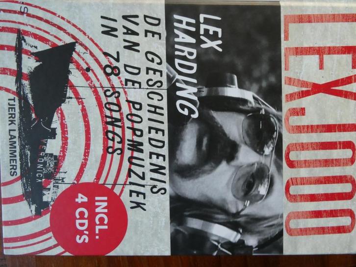 Radio Veronica Lex Harding+4 CD,s uit de  Lexjoo nm/nm, Boeken, Muziek, Zo goed als nieuw, Artiest, Ophalen of Verzenden