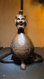 Antieke Bronzen Kan met Latijnse Inscriptie, Antiek en Kunst, Antiek | Koper en Brons, Ophalen of Verzenden, Brons