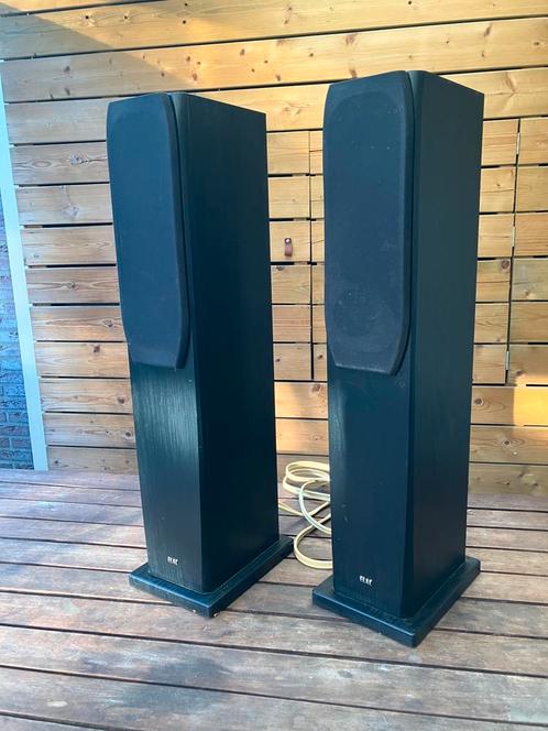 Set ELAC FS57 speakers, Audio, Tv en Foto, Luidsprekers, Gebruikt, 60 tot 120 watt, Overige merken, Ophalen