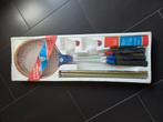 Vintage Deluxe badminton set compleet, Ophalen of Verzenden, Zo goed als nieuw, Racket(s)