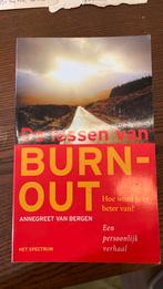 A. van Bergen - De lessen van burn-out, Ophalen of Verzenden, Zo goed als nieuw, A. van Bergen