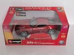 Alfa Romeo 8C Competizione 1/18 Rood Bburago, Hobby en Vrije tijd, Modelauto's | 1:18, Ophalen of Verzenden, Zo goed als nieuw