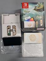 Te koop zeer nette zgan switch oled ZELDA editie, Ophalen of Verzenden, Zo goed als nieuw, Met 1 controller, Switch OLED