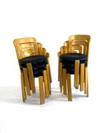 Set van 8 Rey chairs ‘33’, Bruno Rey, Kusch & Co ‘70, Huis en Inrichting, Metaal, Bruin, Ophalen of Verzenden, Zo goed als nieuw