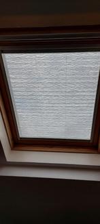 Velux lichtdoorlatend plisségordijn voor dakraam, Gebruikt, Wit, Minder dan 100 cm, 50 tot 100 cm