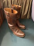 Leren laarzen maat 45 - moeten gepoetst worden, Ophalen, Gedragen, Bruin, Boots