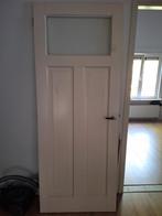 Klassieke Binnendeur Massief Hout, Ophalen, Gebruikt, 80 tot 100 cm, Binnendeur