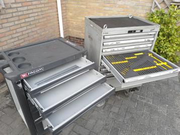 Gereedschapkar FACOM 7ladige gereedschapwagen toolbox DIV beschikbaar voor biedingen