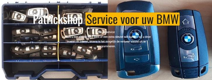 BMW sleutel bijmaken (alleen CAS4 / CAS4+) 2009 - 2018, Auto-onderdelen, Dashboard en Schakelaars, BMW, Nieuw, Ophalen