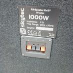 Te koop 2 boxen te koop  in Swifterbant, Ophalen, Gebruikt, 120 watt of meer, Overige merken