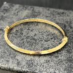 14 karaat gouden armband slavenarmband glad model, Sieraden, Tassen en Uiterlijk, Armbanden, Ophalen of Verzenden