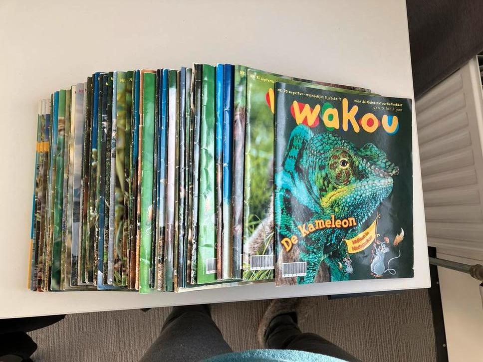 Wakou tijdschriften - 53 stuks, Ophalen of Verzenden, Gelezen, Wetenschap en Natuur