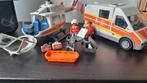 Playmobil Ambulance & Helikopter - Complete Set!, Kinderen en Baby's, Speelgoed | Playmobil, Ophalen of Verzenden, Zo goed als nieuw