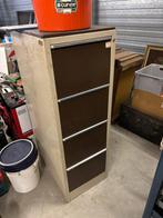 Metalen kadekast, Huis en Inrichting, Kasten | Ladekasten, Minder dan 50 cm, Gebruikt, 100 tot 150 cm, Ophalen of Verzenden