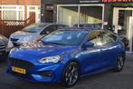 Ford Focus 1.0 EcoBoost ST Line Business NAP BTW Auto Cruise, Stof, Gebruikt, Euro 6, Blauw