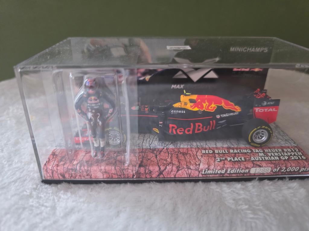 max verstappen Austrian gp 2016 2nd place, Ophalen of Verzenden, Nieuw, Formule 1