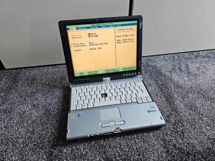Fujitsu Siemens Lifebook T4010D (zie omschrijving), Computers en Software, Vintage Computers, Ophalen of Verzenden