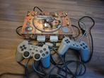 Playstation 1 (PS1) met 2 controllers, Spelcomputers en Games, Ophalen of Verzenden, Gebruikt, Met 2 controllers, Met geheugenkaart