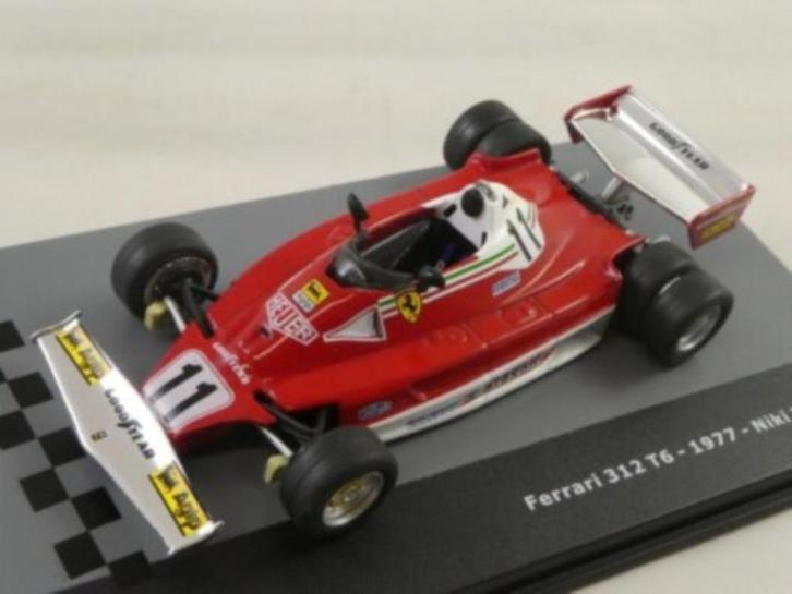 39563: Ferrari 312 T6 - Niki Lauda - 1977 - Atlas 1:43, Hobby en Vrije tijd, Modelauto's | 1:43, Zo goed als nieuw, Auto, Overige merken