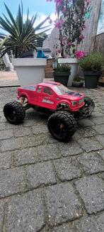 Himoto truck met raptor kap, Hobby en Vrije tijd, Overige merken, Gebruikt, Auto, Groter dan 1:32
