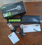 Shure SM58 microfoon, Muziek en Instrumenten, Microfoons, Ophalen of Verzenden, Zo goed als nieuw, Zangmicrofoon