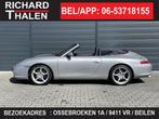 Porsche 996 911 3.6 Carrera Cabriolet | 320PK | 6-VERSN | LE, Auto's, Porsche, Gebruikt, Zwart, 320 pk, Leder