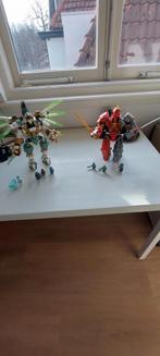 Lego ninjago lloyds titan mech en kais vuur mech, Ophalen of Verzenden, Gebruikt