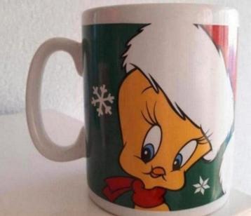 Grote Beker WB Tweety en Sylvester beschikbaar voor biedingen