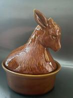 GEO Portugal terrine vintage faience pate schaal, Antiek en Kunst, Ophalen of Verzenden