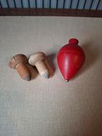 Houten tollen, Ophalen of Verzenden, Gebruikt