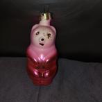 B941 oude kerstbal panda beer 8 cm, Diversen, Kerst, Ophalen of Verzenden, Gebruikt