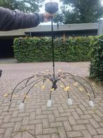Speelse hanglamp met blaadjes, Huis en Inrichting, Ophalen, Gebruikt, Glas