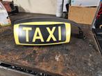 Taxi bordje dak met verlichting afneembaar, Ophalen of Verzenden, Gebruikt