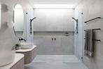 Badkamer renovatie toilet tegelzetter loodgieter schilder, Ophalen of Verzenden, Zo goed als nieuw, Wit