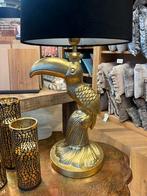 Gouden lampenvoet vogel/toekan van Colmore, Huis en Inrichting, Lampen | Tafellampen, Nieuw, Ophalen of Verzenden, 50 tot 75 cm
