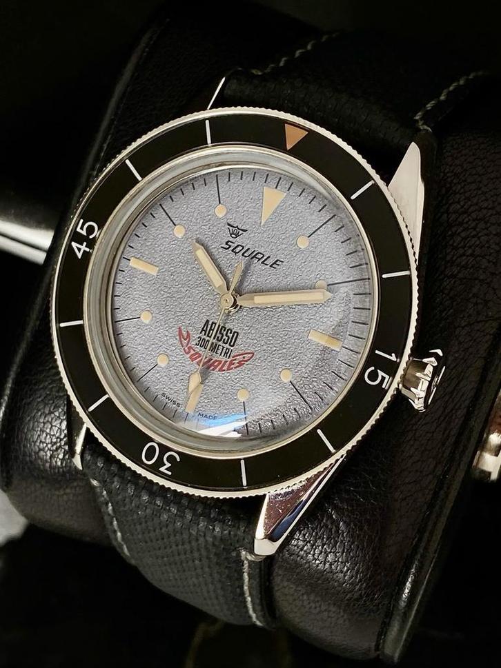 Squale abisso limited edition (nr. 1 van 40), Sieraden, Tassen en Uiterlijk, Horloges | Heren, Zo goed als nieuw, Polshorloge