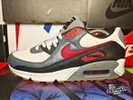 Nike Air Max 90 'Team Red/Cool Grey' EU41 2023, Kleding | Heren, Schoenen, Colosseum 1, 1213 NL Hilversum, Nederland, Overige kleuren