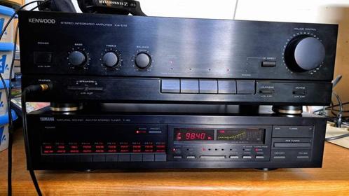 Kenwood KA 1010 versterker en Yamaha T-85 tuner, Audio, Tv en Foto, Versterkers en Receivers, Gebruikt, Stereo, Minder dan 60 watt