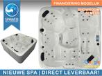 Jacuzzi nieuw 5 pers met 2 ligplekken, Tuin en Terras, Bubbelbaden en Hottubs, Ophalen of Verzenden, Nieuw, Trap, Vast