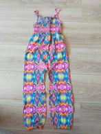 Nieuw! Kleurrijke zomerse gesmokte jumpsuit! Mt 104/110, Ophalen of Verzenden, Zo goed als nieuw, Meisje, Broek