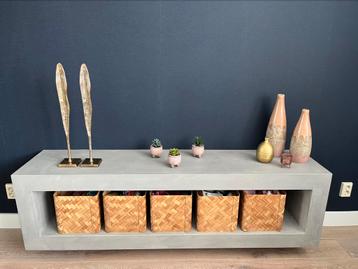 Dressoir in betonlook
