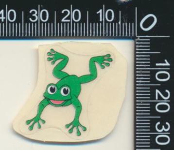 Sticker: Kikker (5) beschikbaar voor biedingen