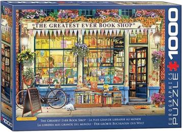The greatest ever book shop puzzel 1000 stukjes beschikbaar voor biedingen