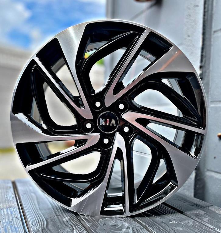 KIA Sportage Sorento Proceed EV6 19 inch zwart polished, Auto-onderdelen, Banden en Velgen, Velg(en), 19 inch, Personenwagen, Nieuw